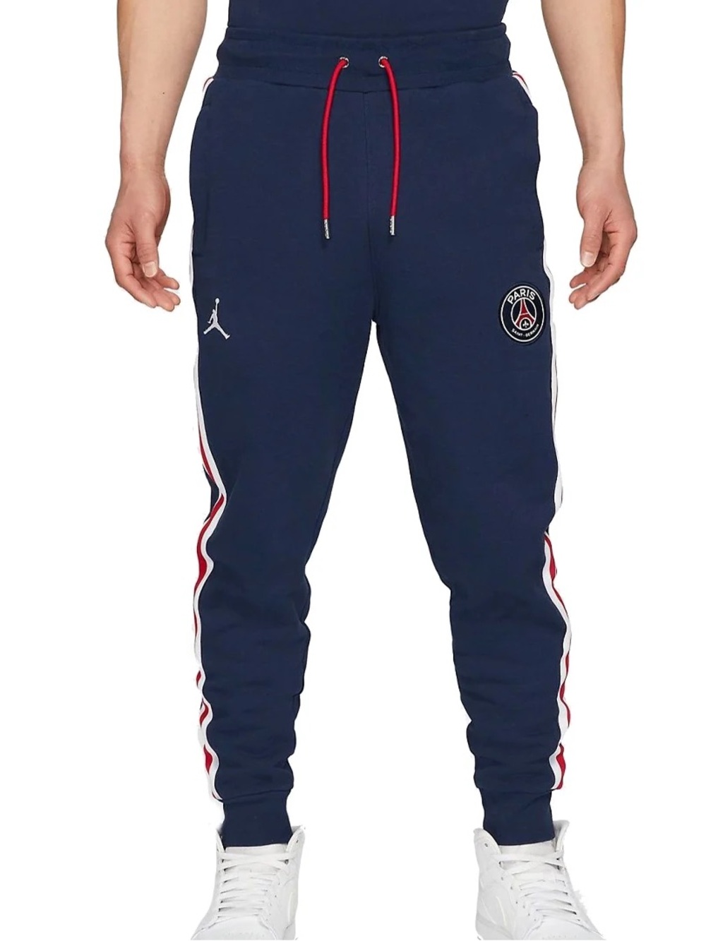 Jordan PSG Paris Saint-Germain Fleece Jogger Sweatpants Navy L